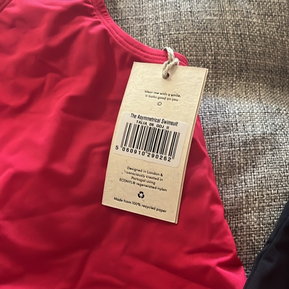 Talia Collins Asymmetrical Swimsuit - Picture 4 of 6